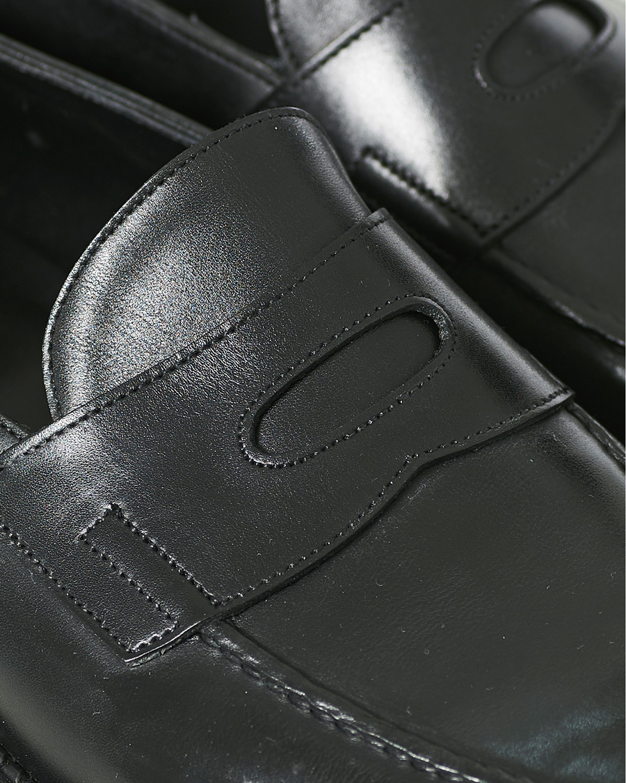 Herre | John Lobb Lopez New Standard Penny Loafer Black Calf | John Lobb | Lopez New Standard Penny Loafer Black Calf