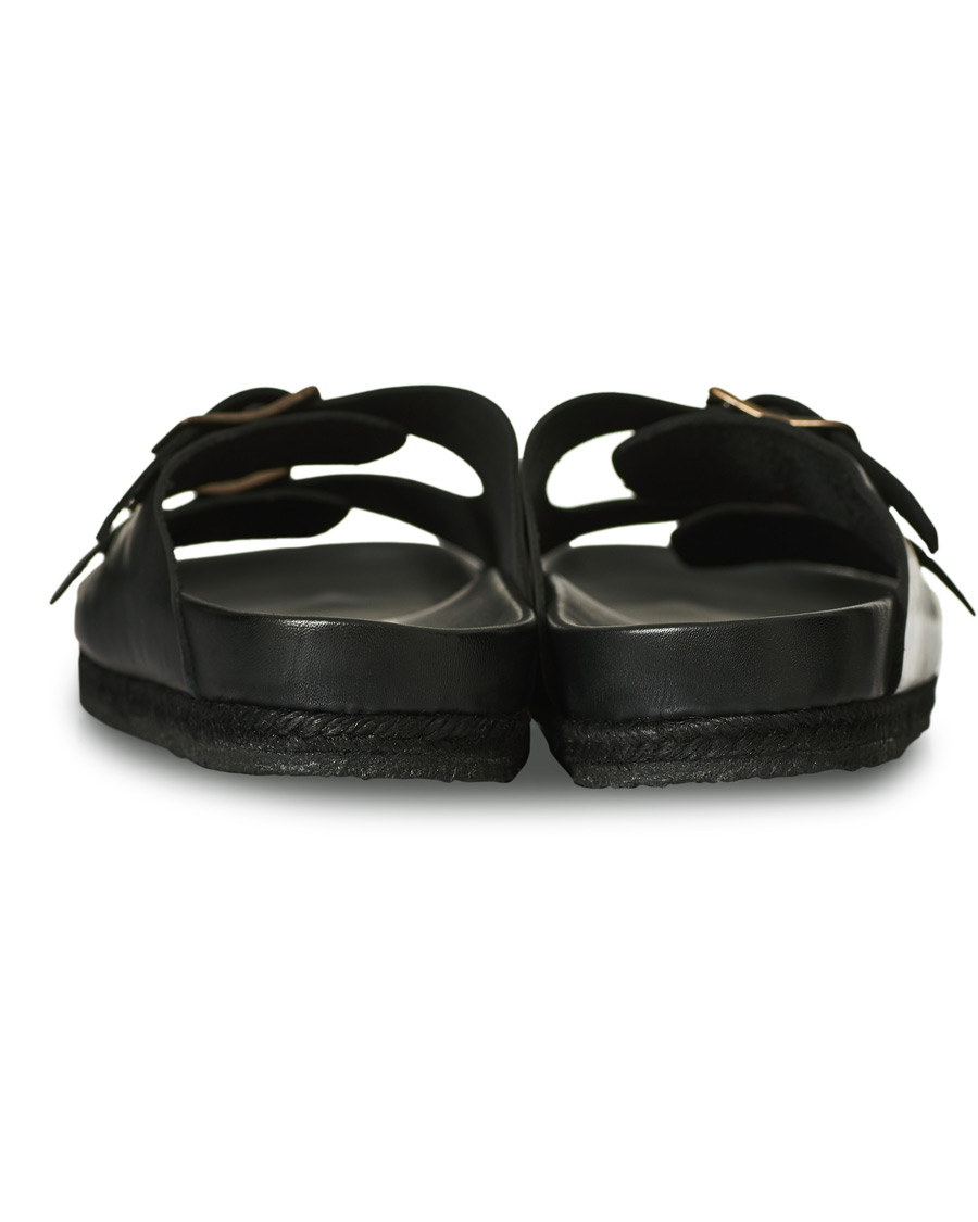 Herre | | Yuketen | Sal 2 Crepe Sole Sandal Black Calf