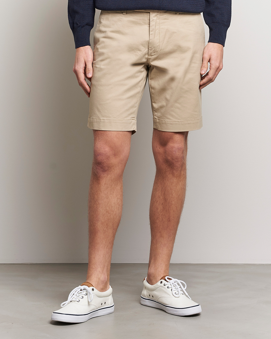 Herre |  | Polo Ralph Lauren | Tailored Slim Fit Shorts Khaki