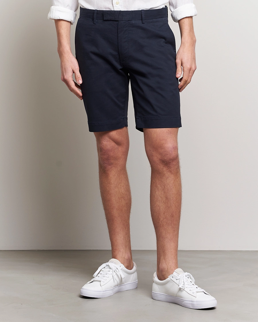 Herre | Chinosshorts | Polo Ralph Lauren | Tailored Slim Fit Shorts Aviator Navy