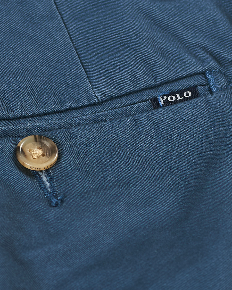Herre | Shorts | Polo Ralph Lauren | Tailored Slim Fit Shorts Blue Corsair