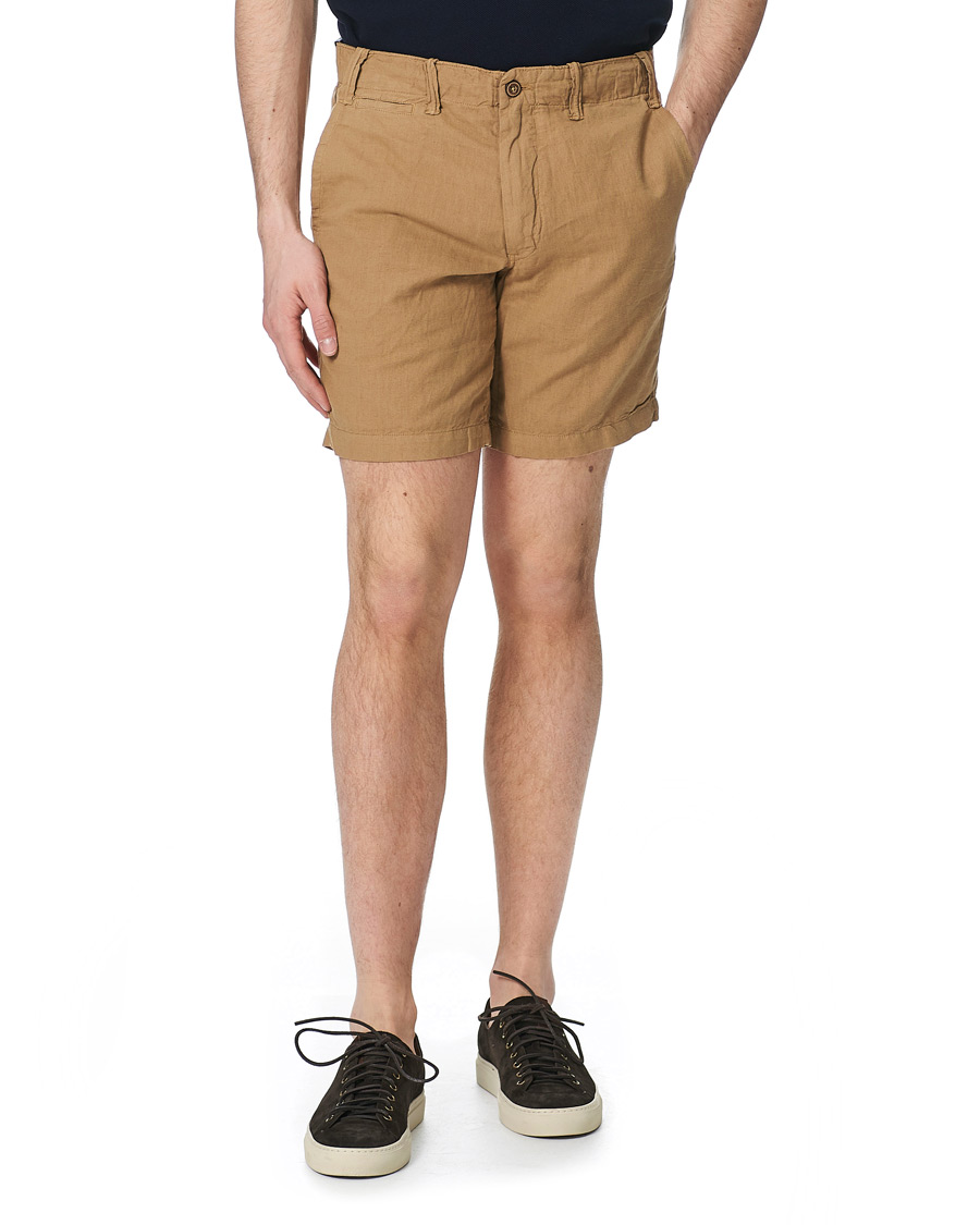 Herre | Shorts | Polo Ralph Lauren | Cotton/Linen Shorts Luxury Tan