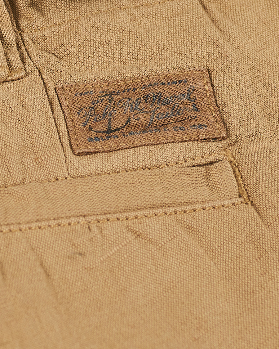 Herre | Shorts | Polo Ralph Lauren | Cotton/Linen Shorts Luxury Tan