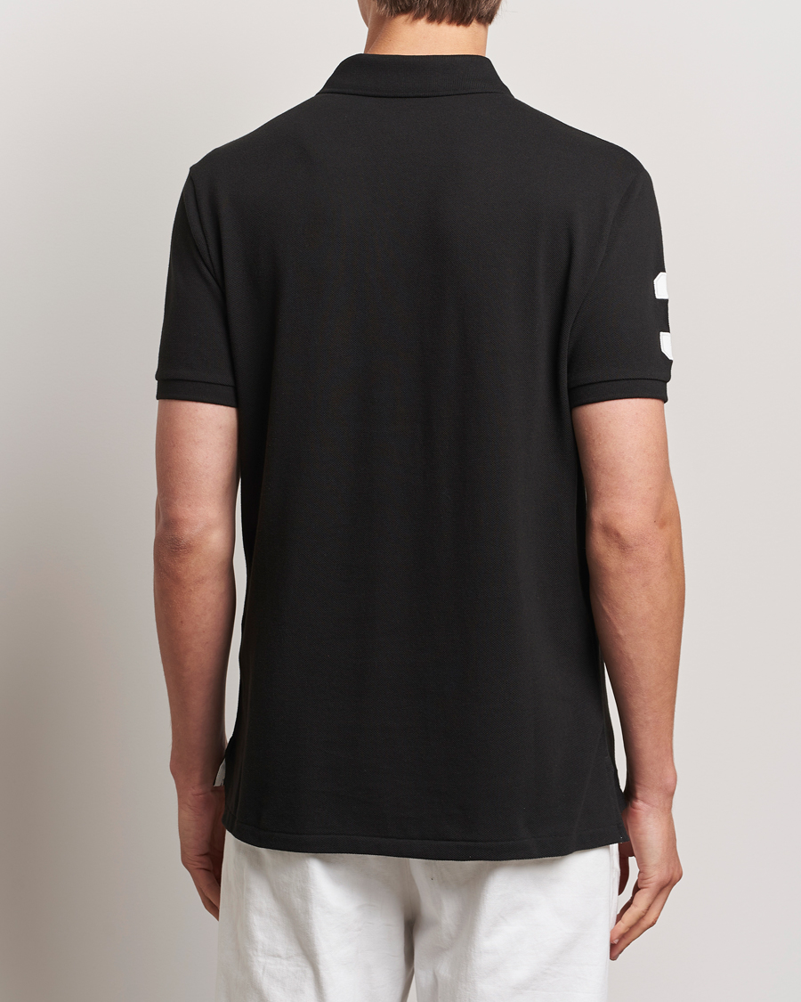 Herre | Pikéer | Polo Ralph Lauren | Custom Slim Fit Match Club Polo Black