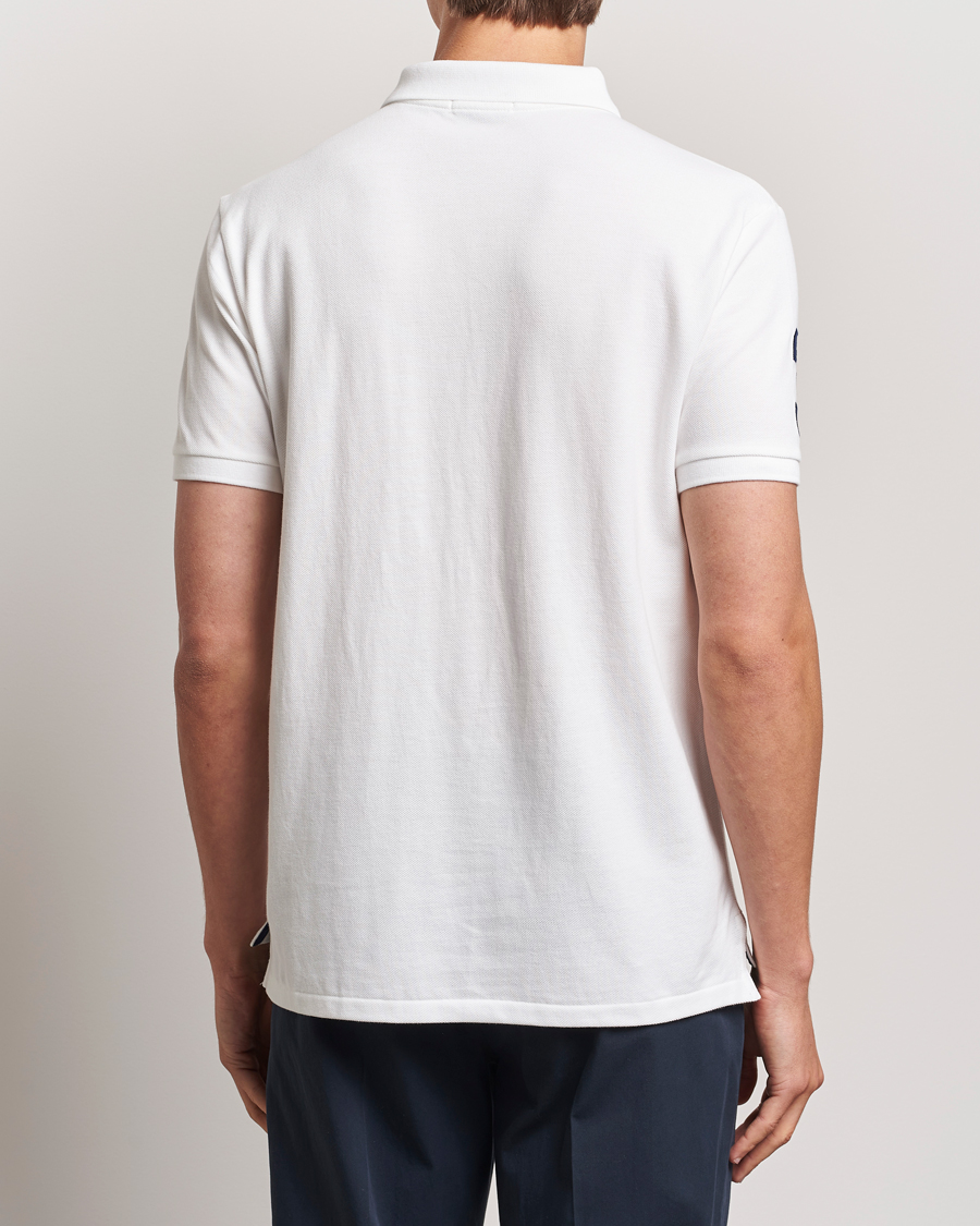 Herre | Pikéer | Polo Ralph Lauren | Custom Slim Fit Match Club Polo White