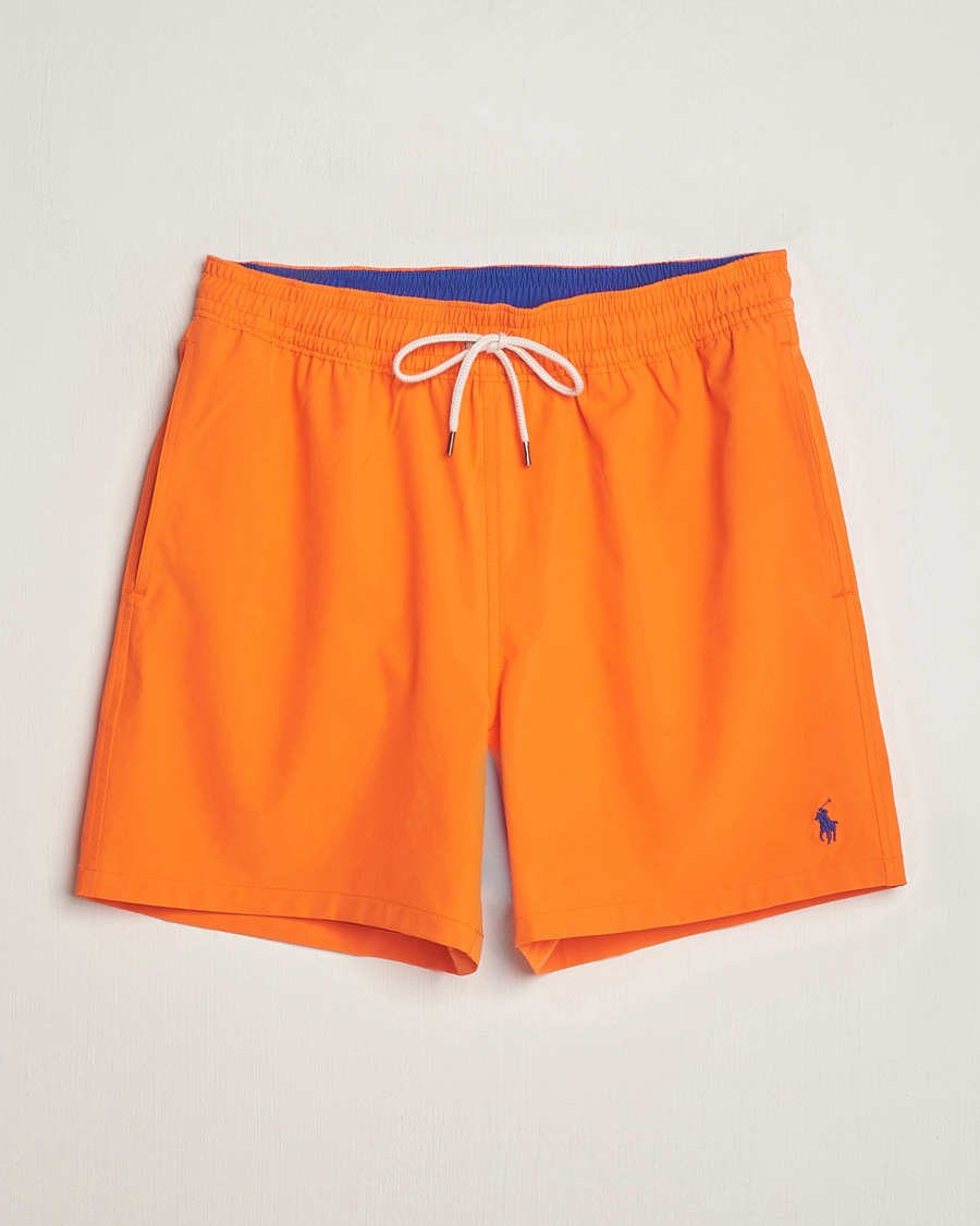 Herre | Badeshorts | Polo Ralph Lauren | Recycled Traveler Boxer Swimshorts Sailing Orange