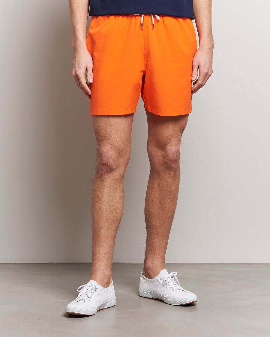 Herre |  | Polo Ralph Lauren | Recycled Traveler Boxer Swimshorts Sailing Orange