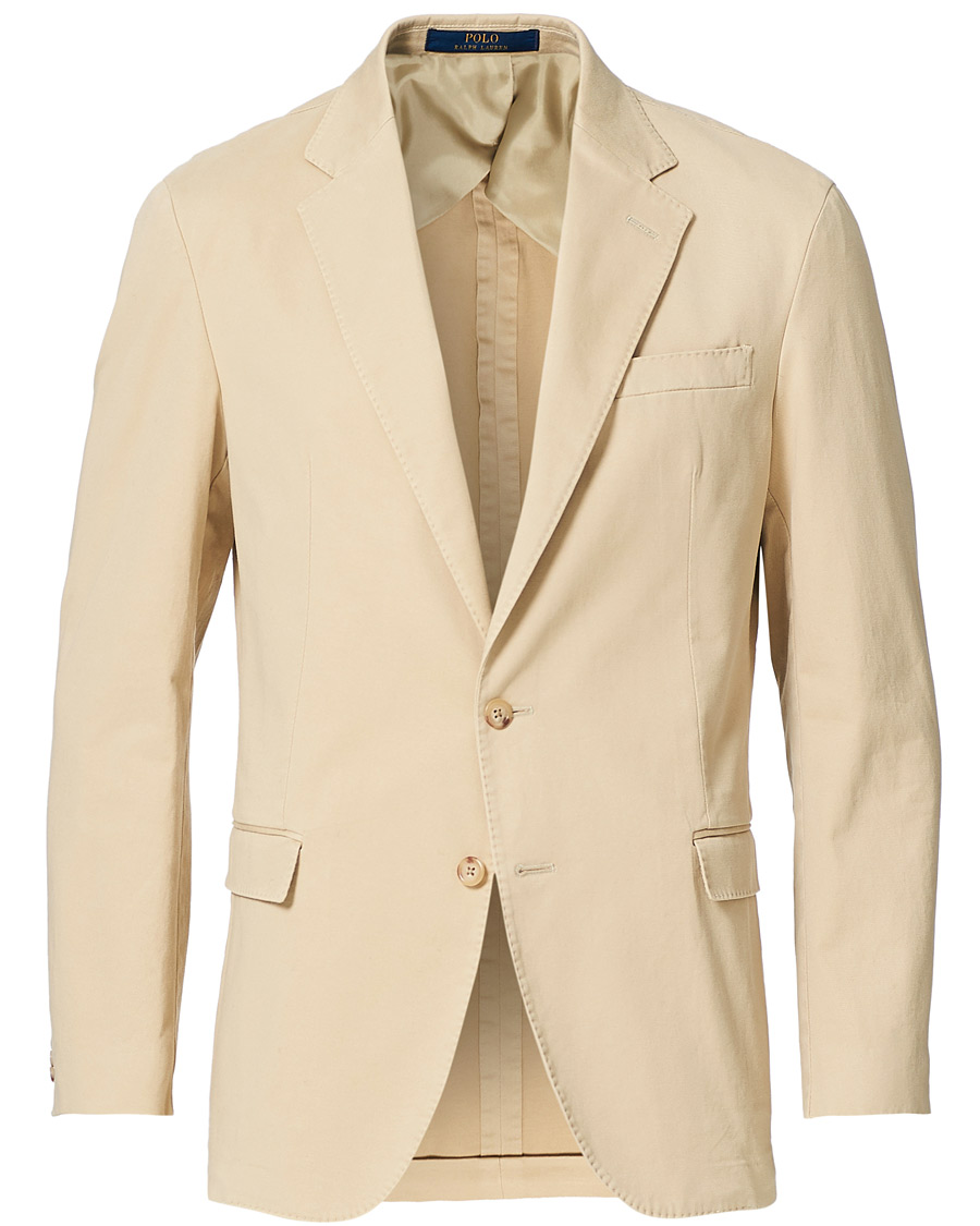 Herre | Dressjakker | Polo Ralph Lauren | Garment Dyed Sportcoat Tan