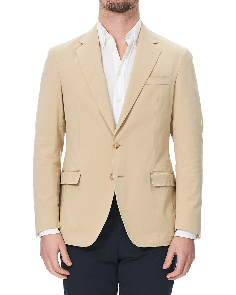 Herre | Dressjakker | Polo Ralph Lauren | Garment Dyed Sportcoat Tan