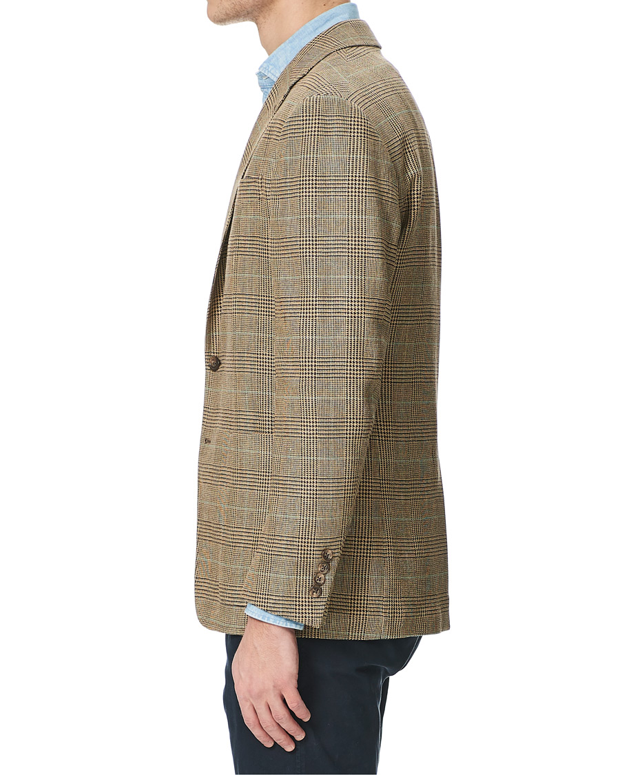 Herre | Dressjakker | Polo Ralph Lauren | Wool Sportcoat Brown/Tan Glen Plaid