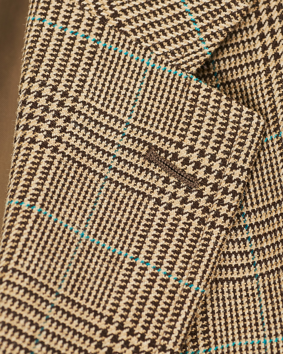 Herre | Dressjakker | Polo Ralph Lauren | Wool Sportcoat Brown/Tan Glen Plaid