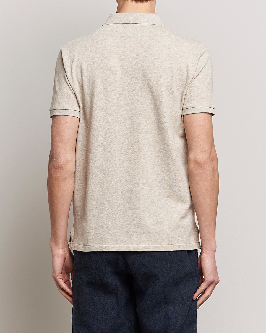 Herre | Pikéer | Polo Ralph Lauren | Custom Slim Fit Polo Expedition Dune Heather