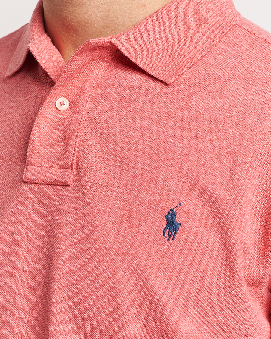 Herre | Pikéer | Polo Ralph Lauren | Custom Slim Fit Polo Highland Rose Heather