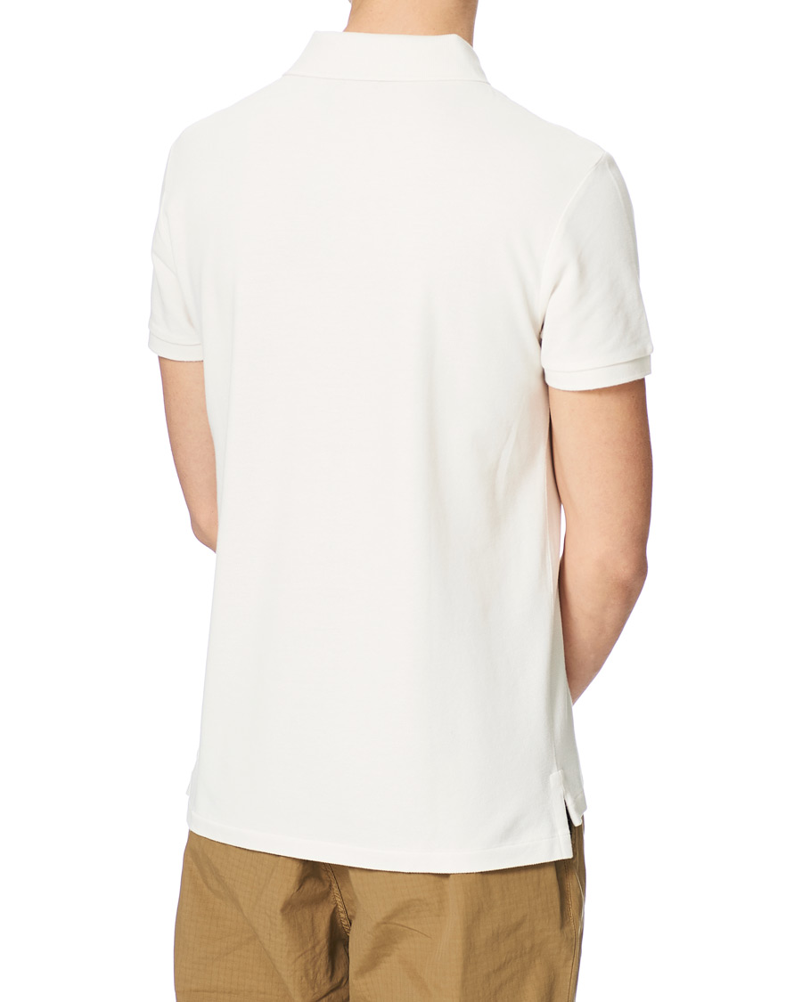 Herre | Pikéer | Polo Ralph Lauren | Custom Slim Fit Polo Antique Cream