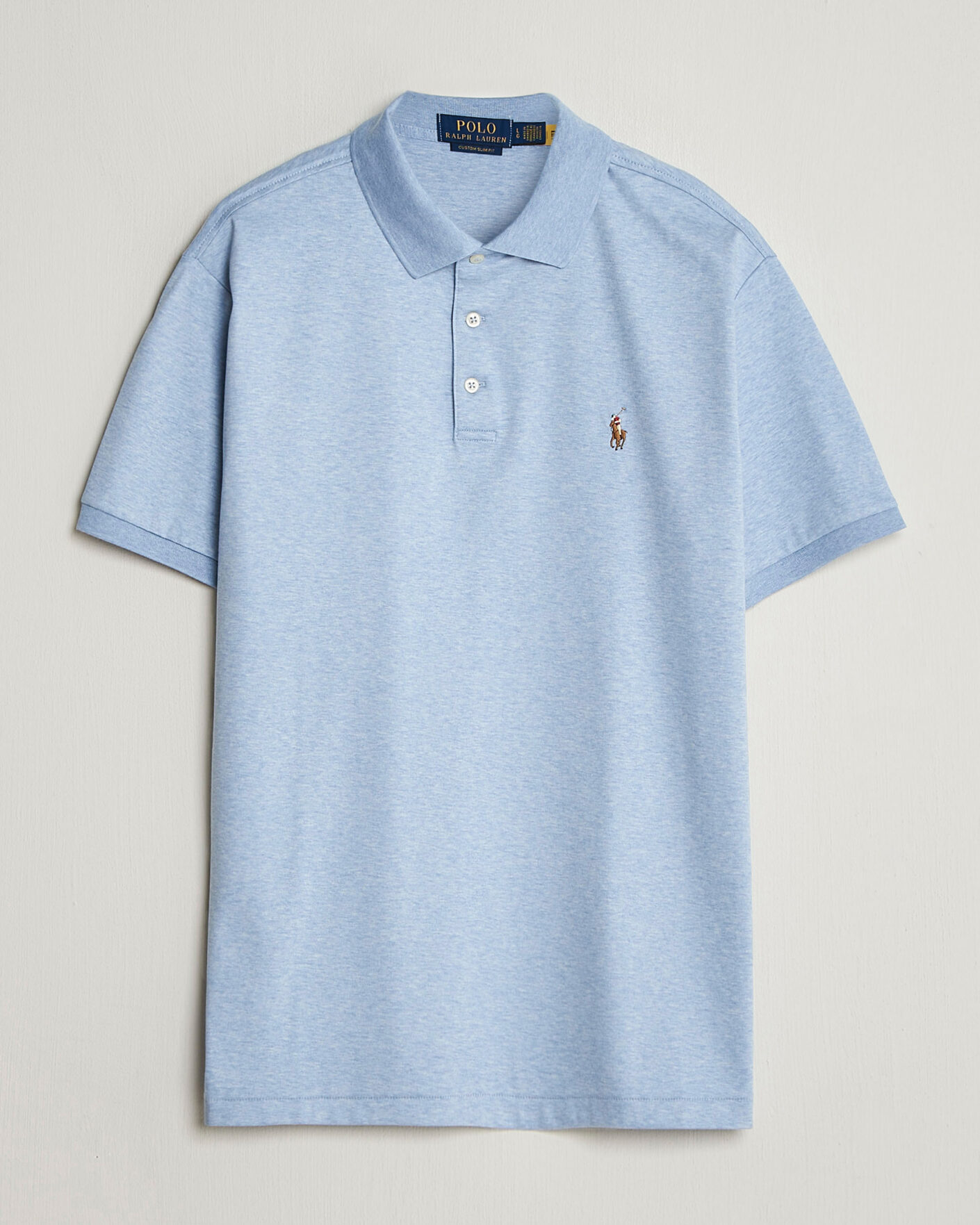Herre | Pikéer | Polo Ralph Lauren | Luxury Pima Cotton Polo Jamaica Heather