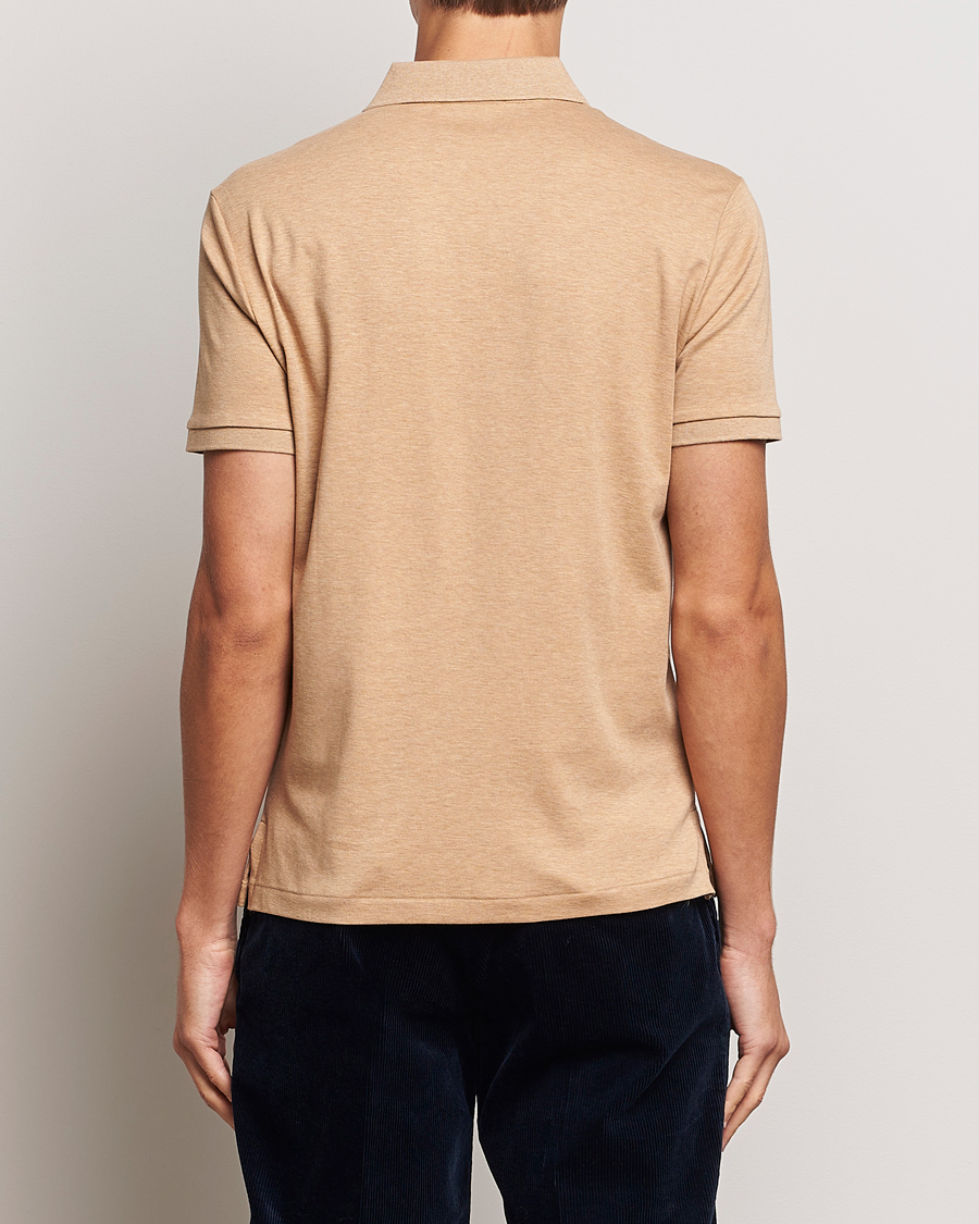 Herre | Pikéer | Polo Ralph Lauren | Luxury Pima Cotton Polo Classic Camel Heather