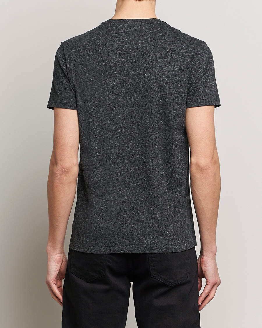 Herre | T-Shirts | Polo Ralph Lauren | Crew Neck T-Shirt Black Marl Heather