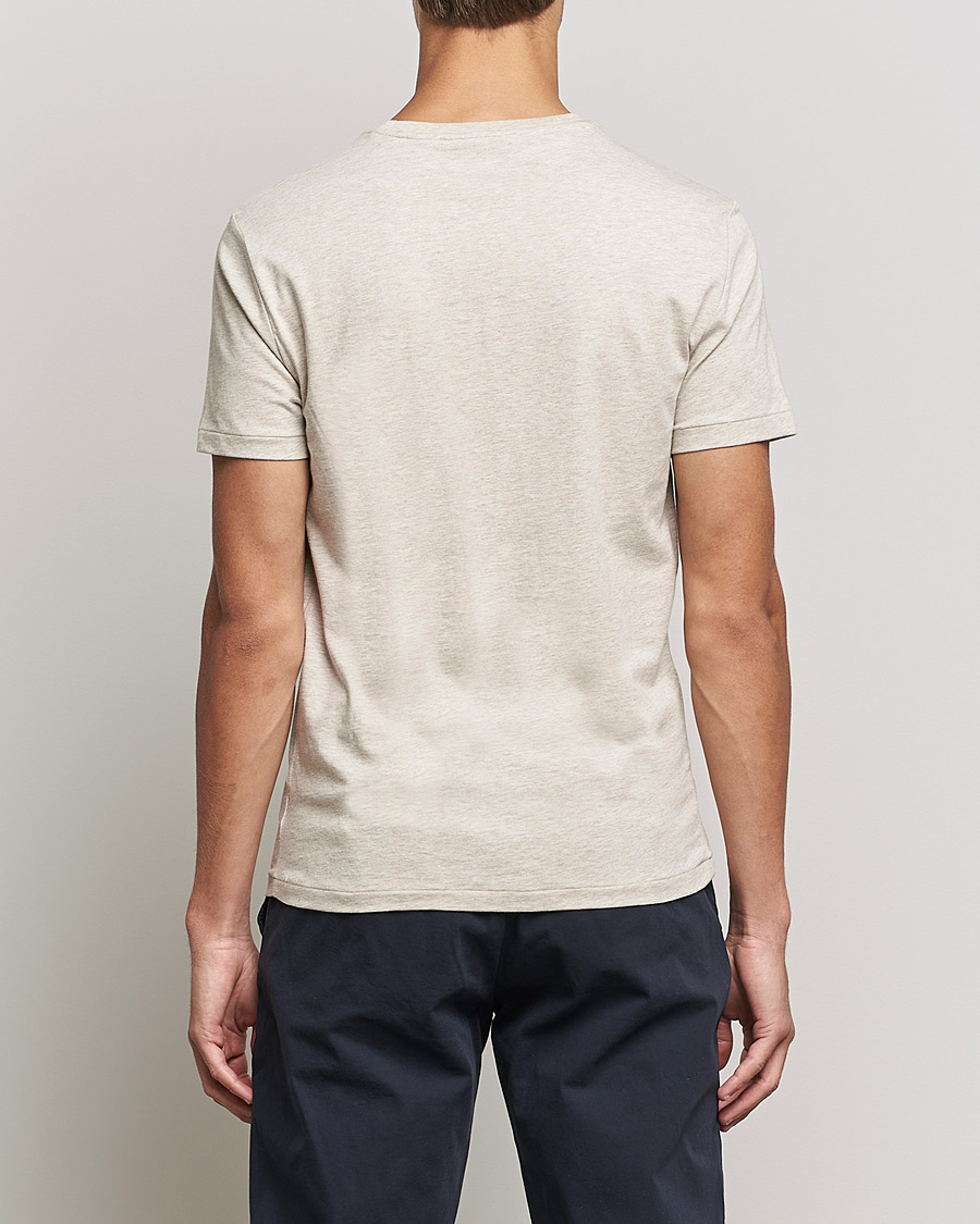 Herre | T-Shirts | Polo Ralph Lauren | Custom Slim Fit Polo Expedition Dune Heather