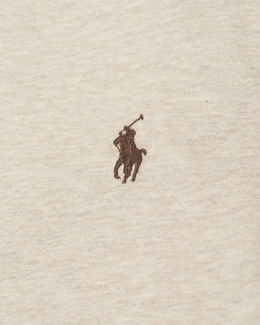 Herre | T-Shirts | Polo Ralph Lauren | Custom Slim Fit Polo Expedition Dune Heather