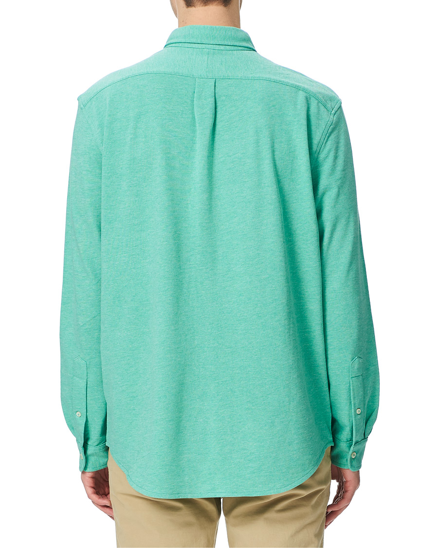 Herre | Skjorter | Polo Ralph Lauren | Featherweight Mesh Shirt Resort Green