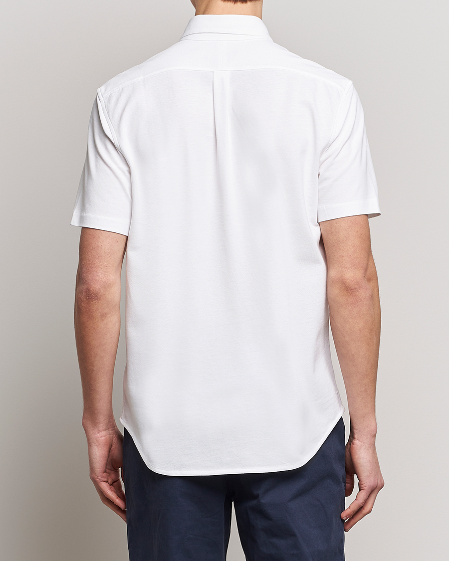 Herre | Skjorter | Polo Ralph Lauren | Featherweight Mesh Short Sleeve Shirt White