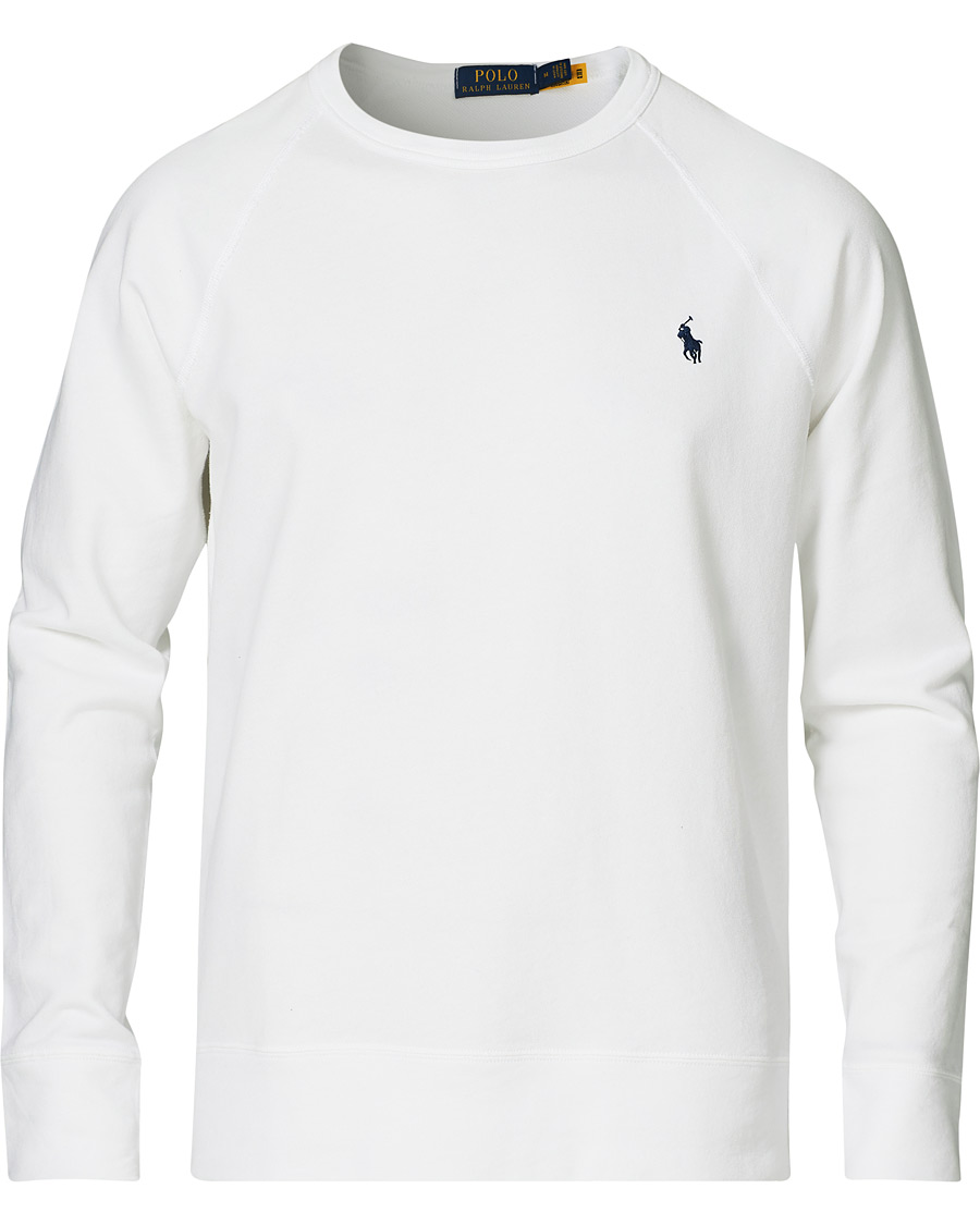 Herre | Gensere | Polo Ralph Lauren | Spa Terry Sweatshirt White