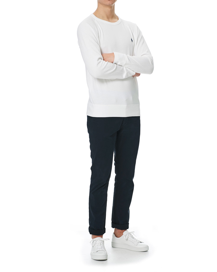 Herre | Gensere | Polo Ralph Lauren | Spa Terry Sweatshirt White