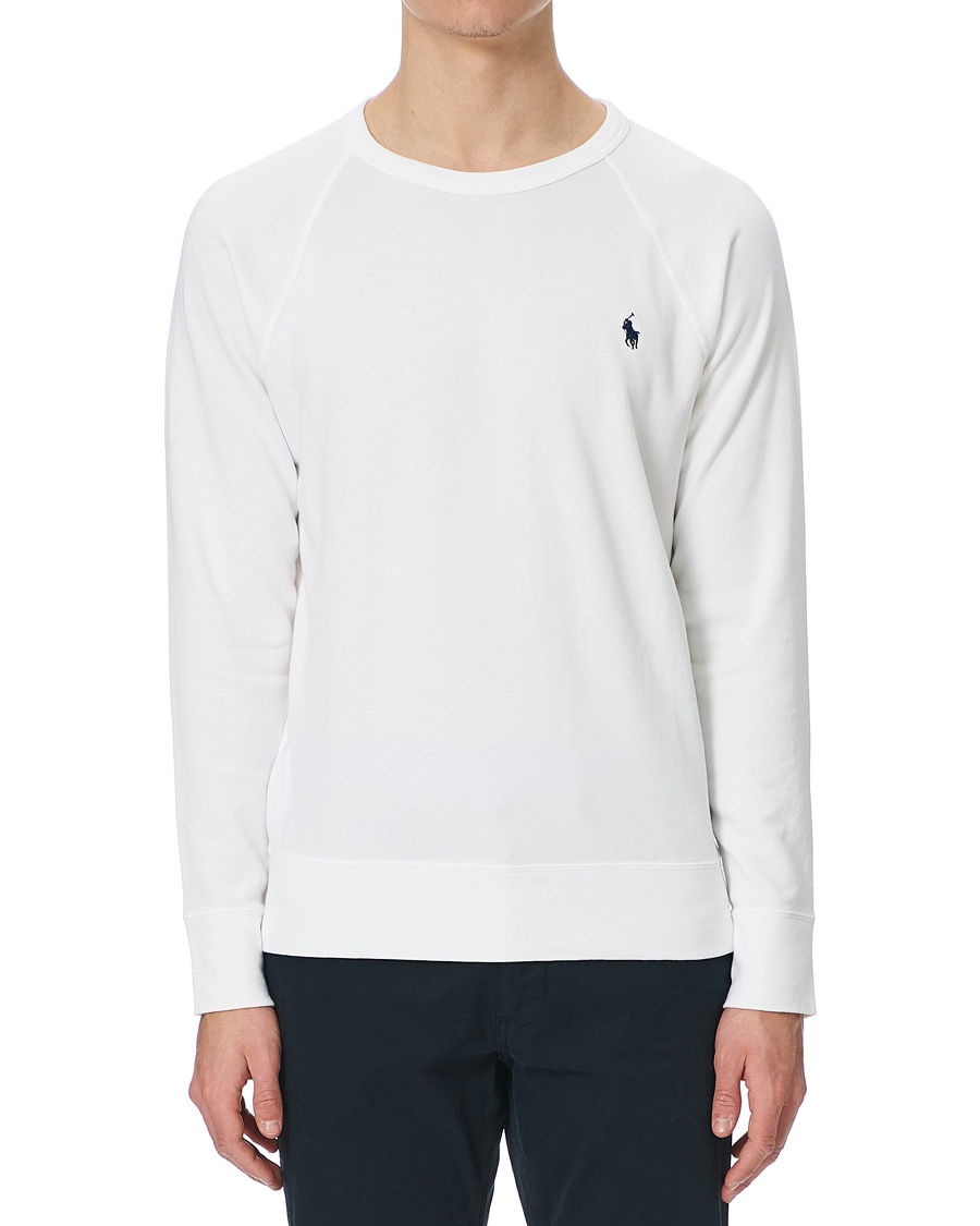Herre | Gensere | Polo Ralph Lauren | Spa Terry Sweatshirt White