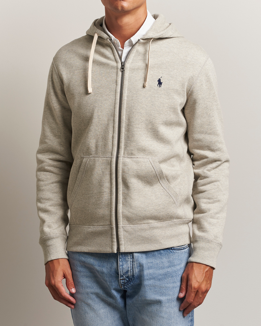 Herre | Gensere | Polo Ralph Lauren | Athletic Fleece Full-Zip Hoodie Light Sport Heather
