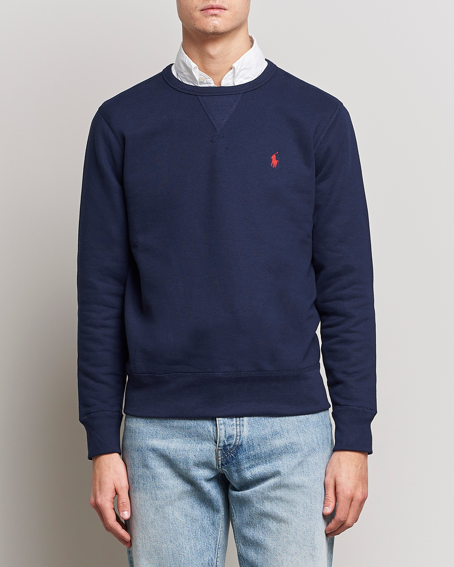 Herre |  | Polo Ralph Lauren | RL Fleece Sweatshirt Cruise Navy