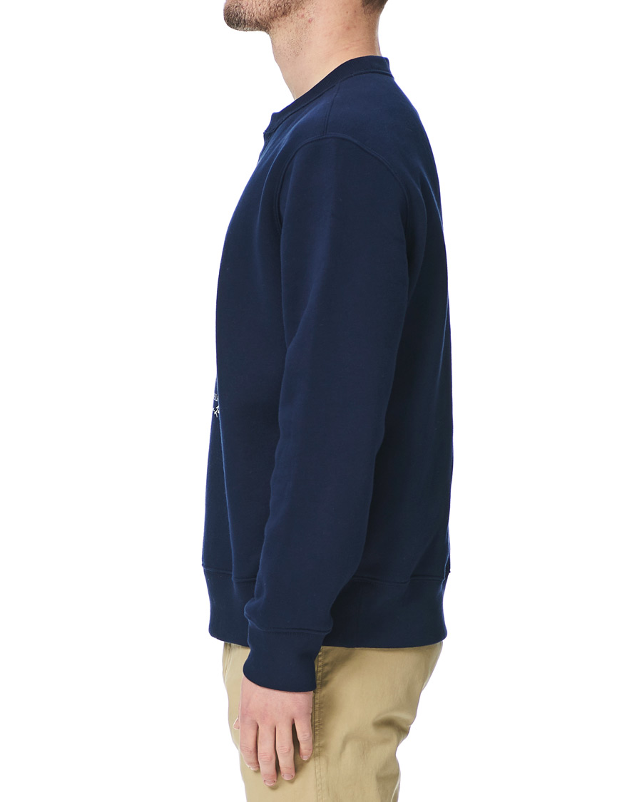 Herre | Gensere | Polo Ralph Lauren | Printed Ivy Bear Fleece Sweatshirt Cruise Navy