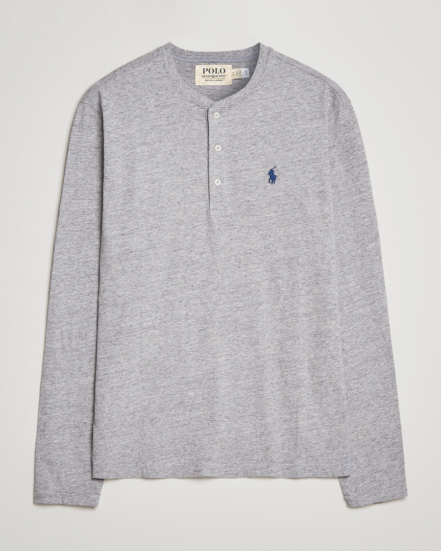 Herre | Gensere | Polo Ralph Lauren | Slub Jersey Henley Dark Vintage Heather