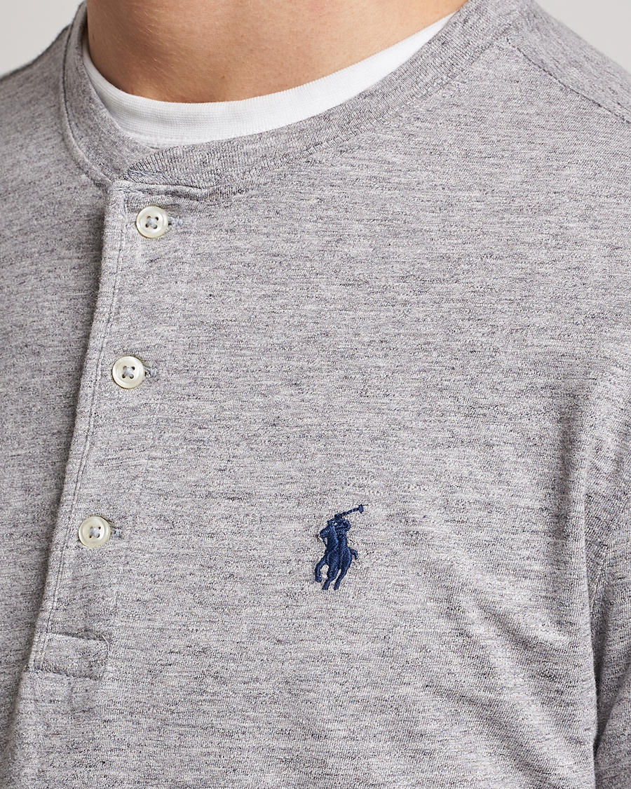 Herre | Gensere | Polo Ralph Lauren | Slub Jersey Henley Dark Vintage Heather