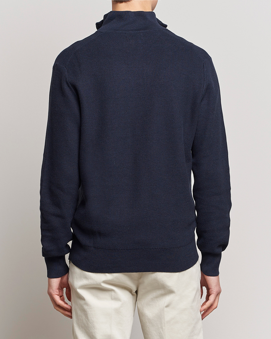 Herre | Gensere | Polo Ralph Lauren | Textured Half-Zip Navy Heather
