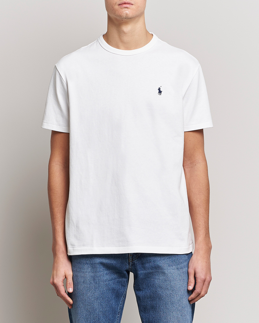 Herre | Kortermede t-shirts | Polo Ralph Lauren | Heavyweight Crew Neck T-Shirt White