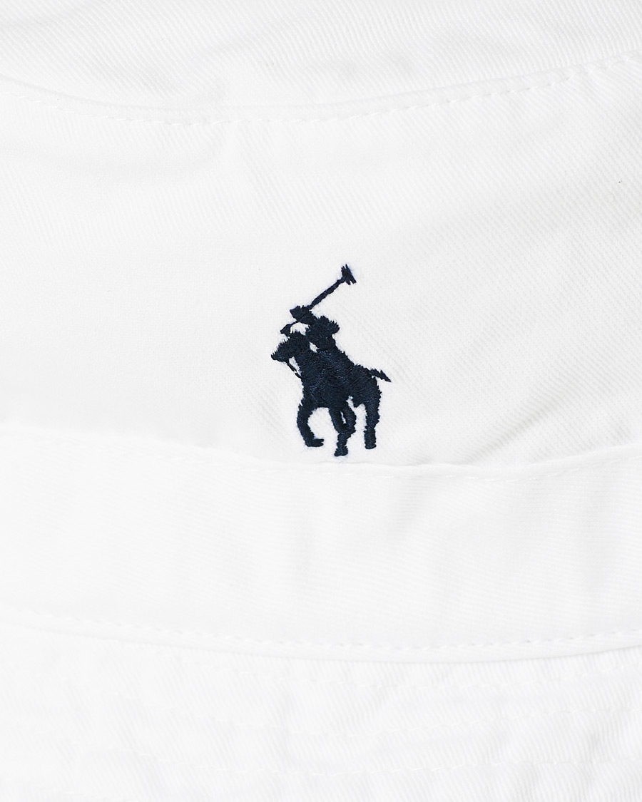 Herre | Polo Ralph Lauren Bucket Hat White | Polo Ralph Lauren | Bucket Hat White