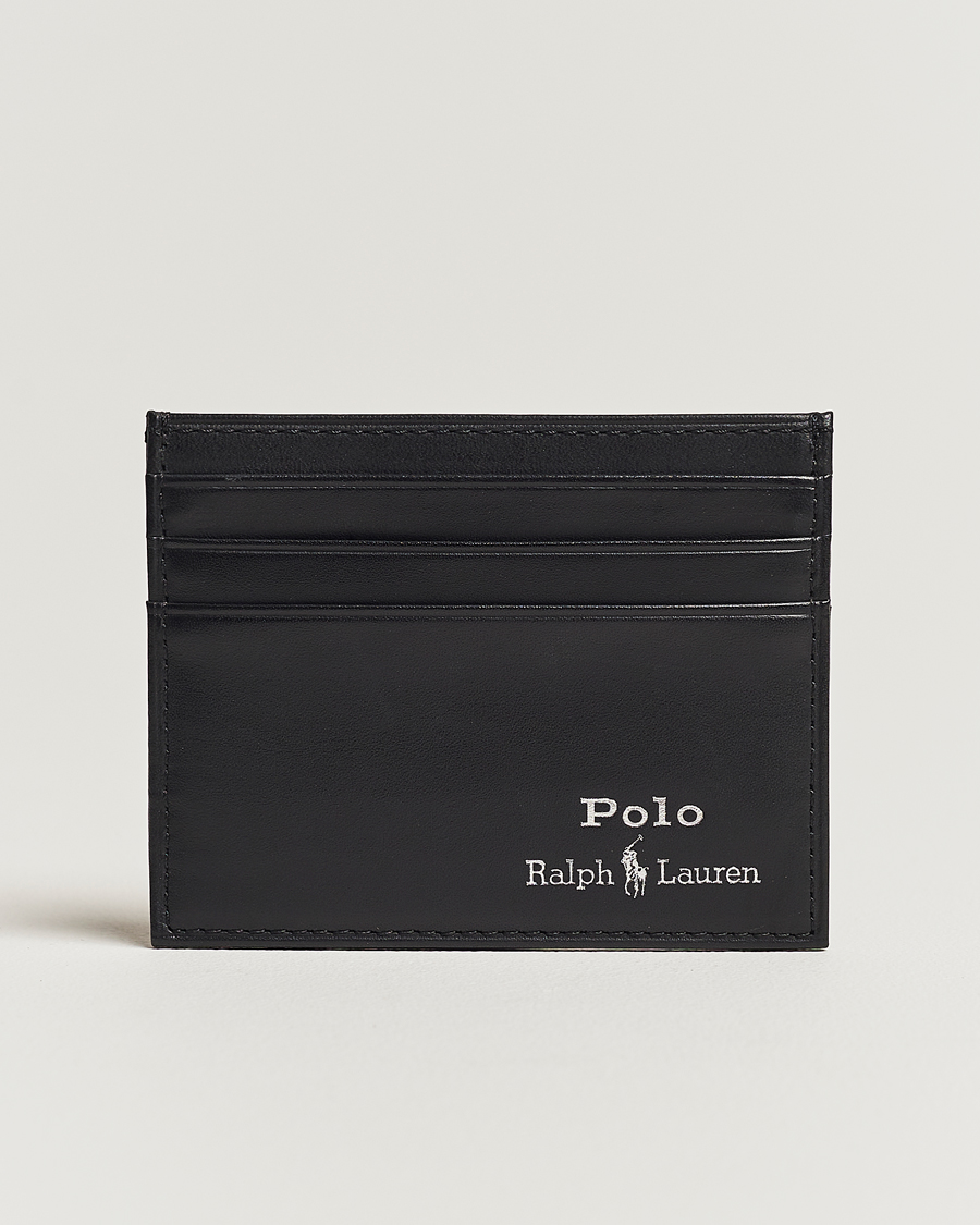 Herre | Lommebøker | Polo Ralph Lauren | Leather Credit Card Holder Black