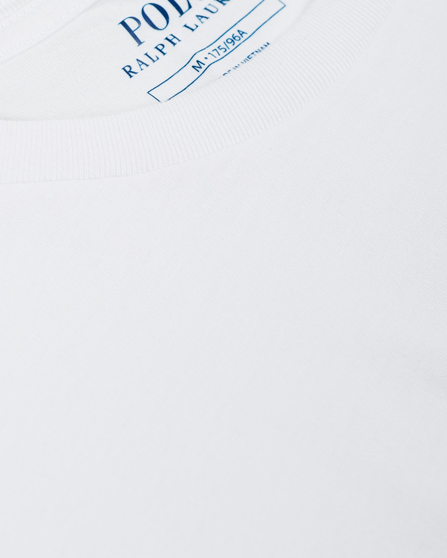 Herre | T-Shirts | Polo Ralph Lauren | 3-Pack Crew Neck T-Shirt White