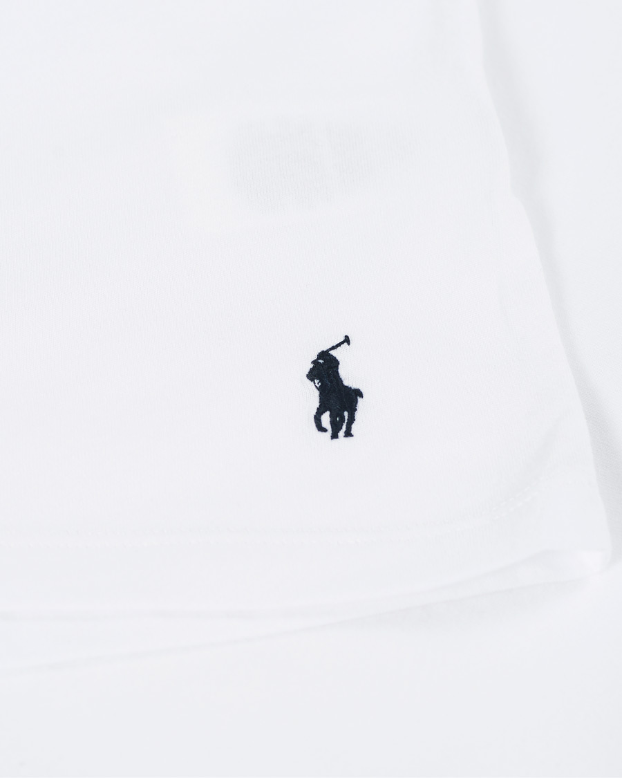 Herre | T-Shirts | Polo Ralph Lauren | 3-Pack Crew Neck T-Shirt White