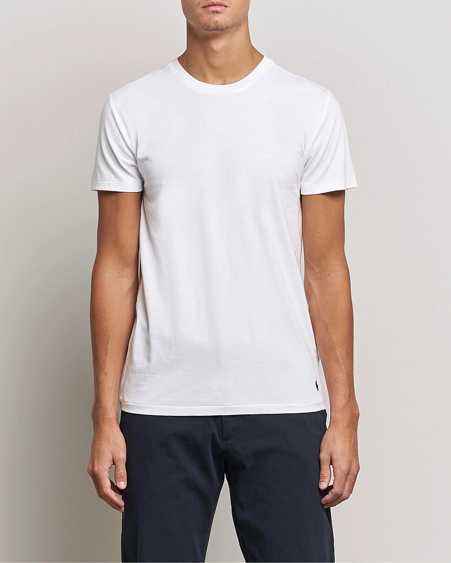 Herre | Klær | Polo Ralph Lauren | 3-Pack Crew Neck T-Shirt Navy/Charcoal/White