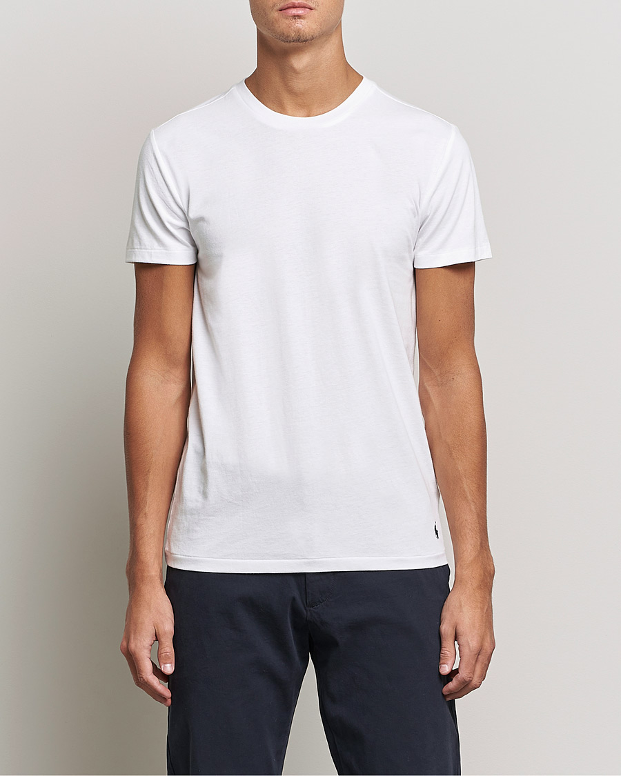 Herre | | Polo Ralph Lauren | 3-Pack Crew Neck T-Shirt Navy/Charcoal/White