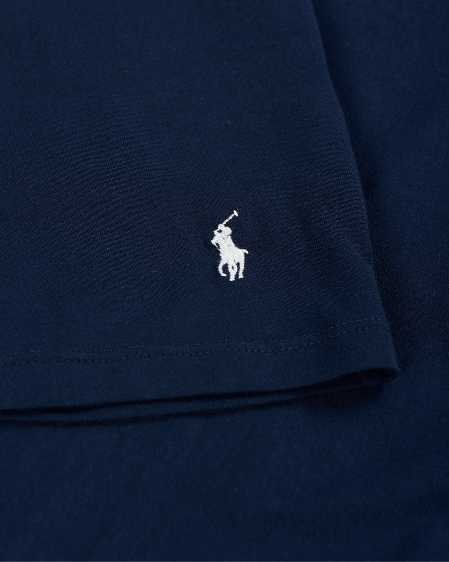 Herre | T-Shirts | Polo Ralph Lauren | 3-Pack Crew Neck T-Shirt Navy/Charcoal/White