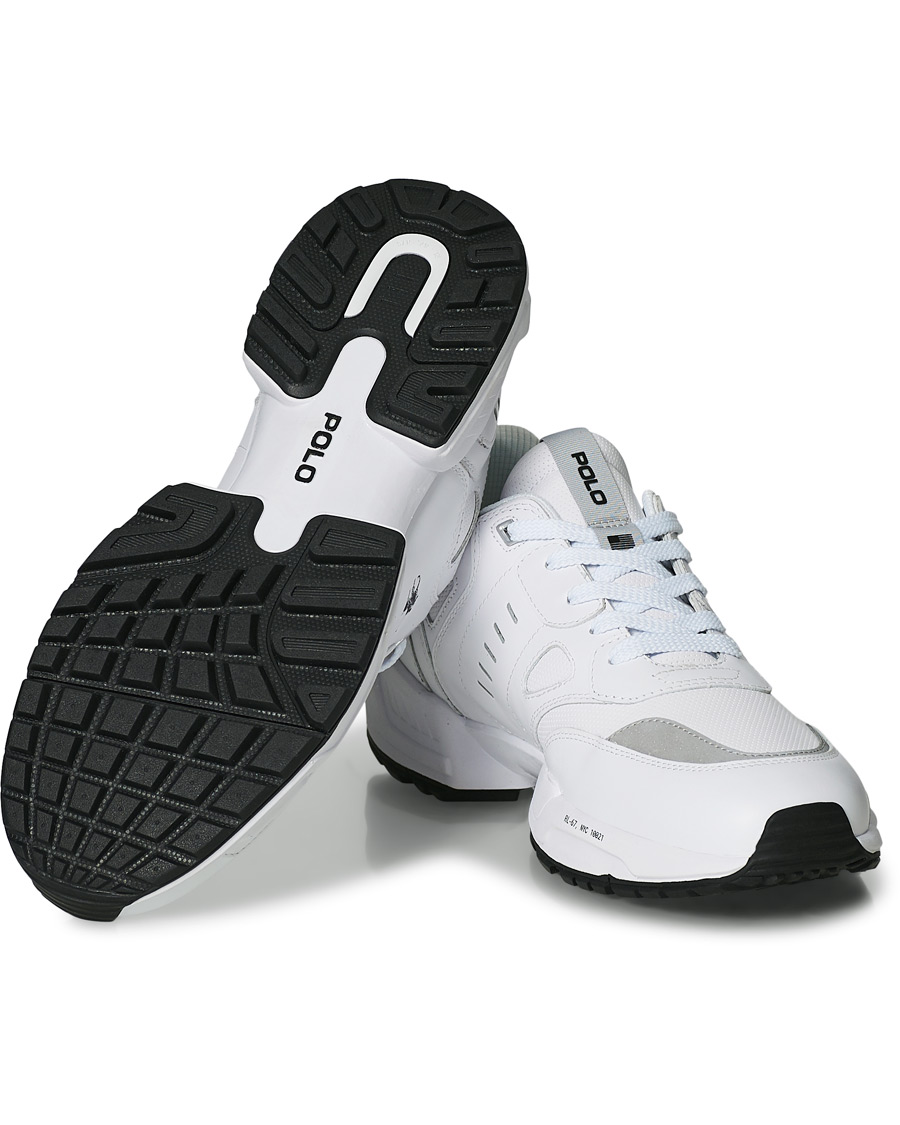 Herre | Polo Ralph Lauren Jogger Sneaker White | Polo Ralph Lauren | Jogger Sneaker White