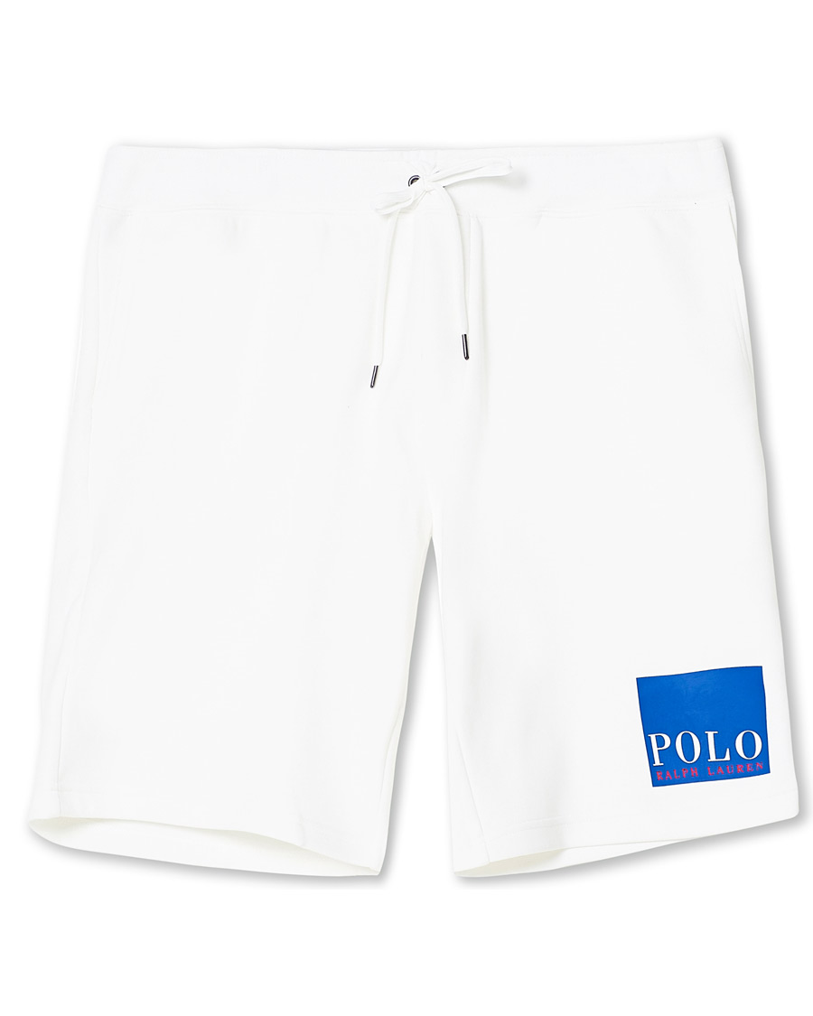 Herre | Shorts | Polo Ralph Lauren | Box Logo Sweatshorts White