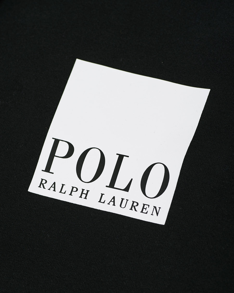 Herre | Gensere | Polo Ralph Lauren | Box Logo Backprint Full Zip Hoodie Black