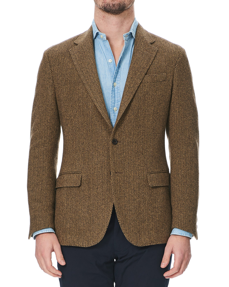 Herre | Dressjakker | Polo Ralph Lauren | Herringbone Blazer Brown