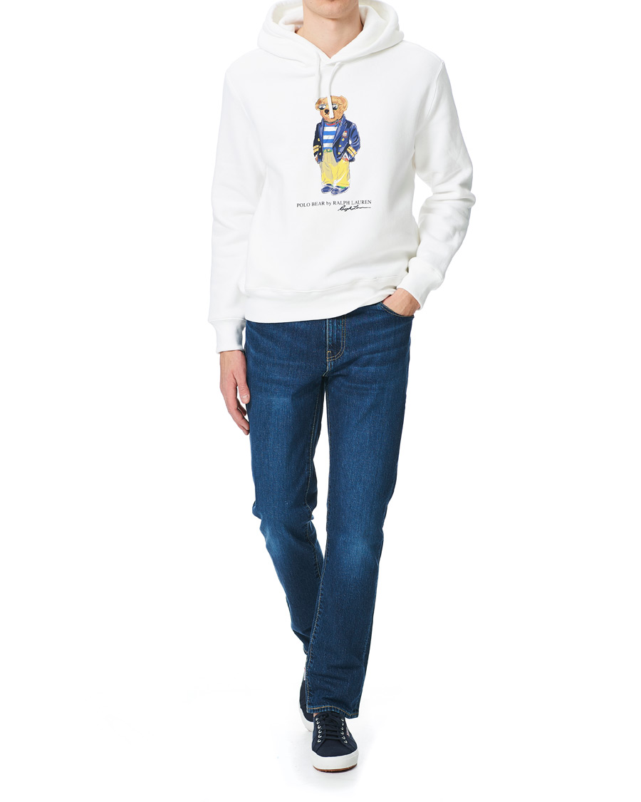 Herre | Gensere | Polo Ralph Lauren | Bear Hoodie White