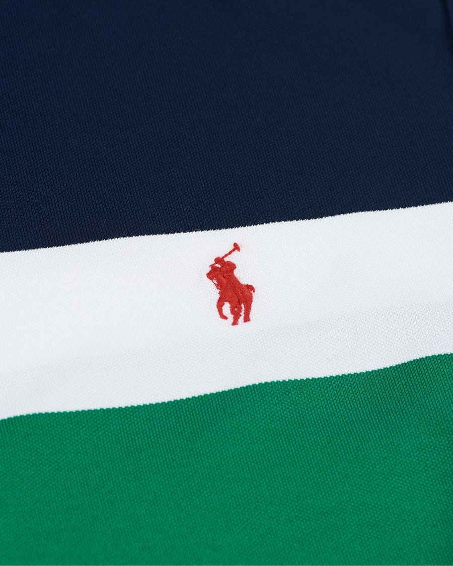 Herre | Pikéer | Polo Ralph Lauren | Wimbledon Custom Slim Fit Stretch Mesh Polo Multi