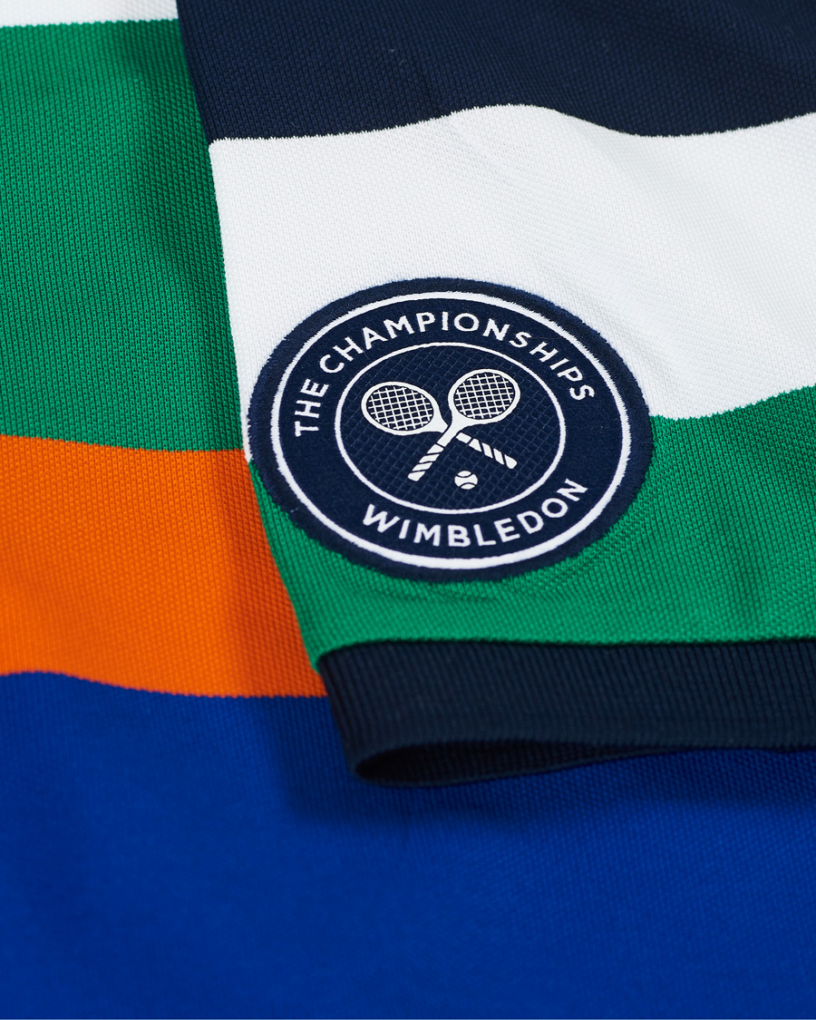Herre | Pikéer | Polo Ralph Lauren | Wimbledon Custom Slim Fit Stretch Mesh Polo Multi