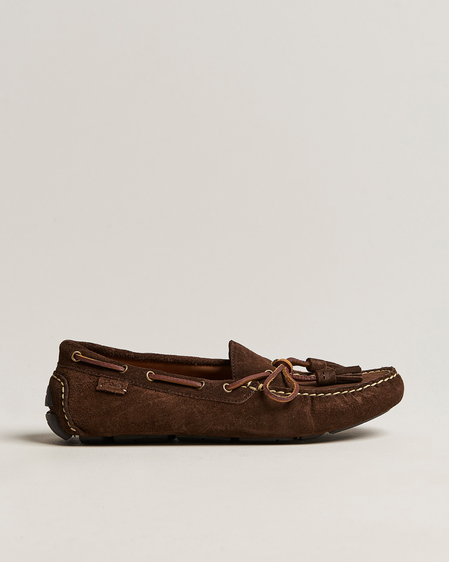 Herre | Polo Ralph Lauren Anders Suede Driving Shoe Chocolate Brown | Polo Ralph Lauren | Anders Suede Driving Shoe Chocolate Brown